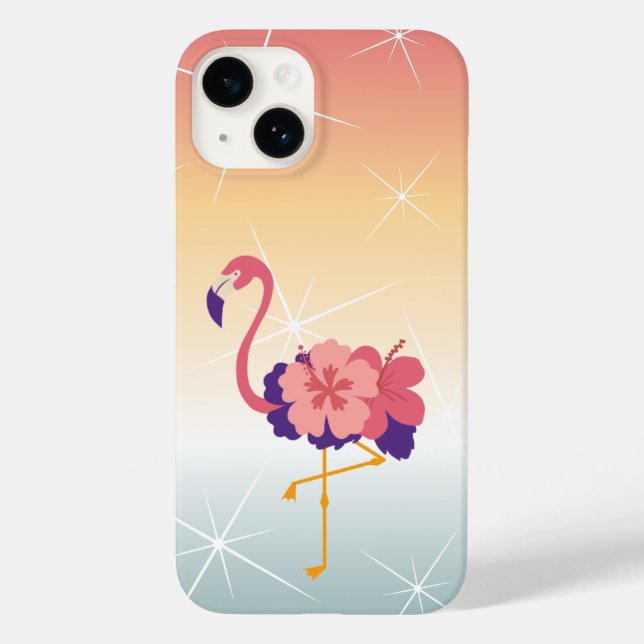 iPhone / iPad Gehäuse Flamingo Sunset Collection Case-Mate iPhone Hülle (Rückseite)
