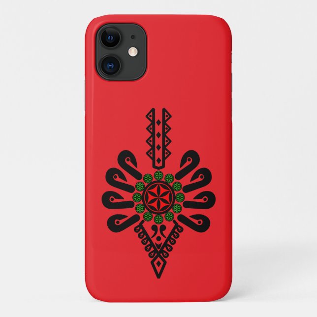 iPhone / iPad Gehäuse Folk Muster des polnischen H Case-Mate iPhone Hülle (Rückseite)