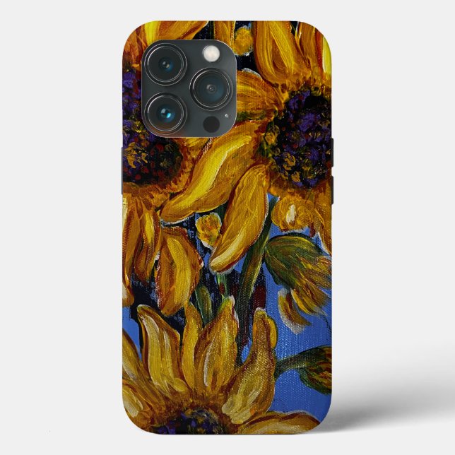 iPhone/iPad-Gehäuse für Sonnenblumen Case-Mate iPhone Hülle (Rückseite)