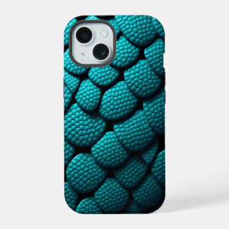 iPhone/iPad-Gehäuse mit aquamariner Skalierung iPhone 15 Hülle