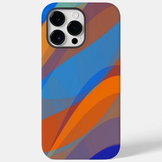 iPhone/iPad-Gehäuse mit Wavy-Colors Case-Mate iPhone Hülle (Rückseite)