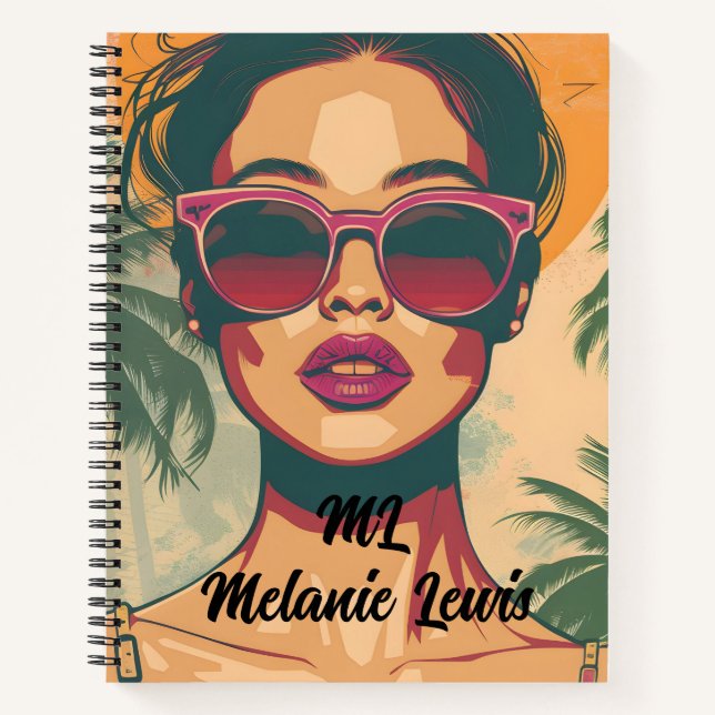 iPhone/iPad-Gehäuse Notizbuch (Vorderseite)