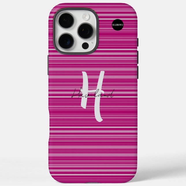 iPhone / iPad Gehäuse Pink Gradient HAMbyWG Case-Mate iPhone Hülle (Rückseite)