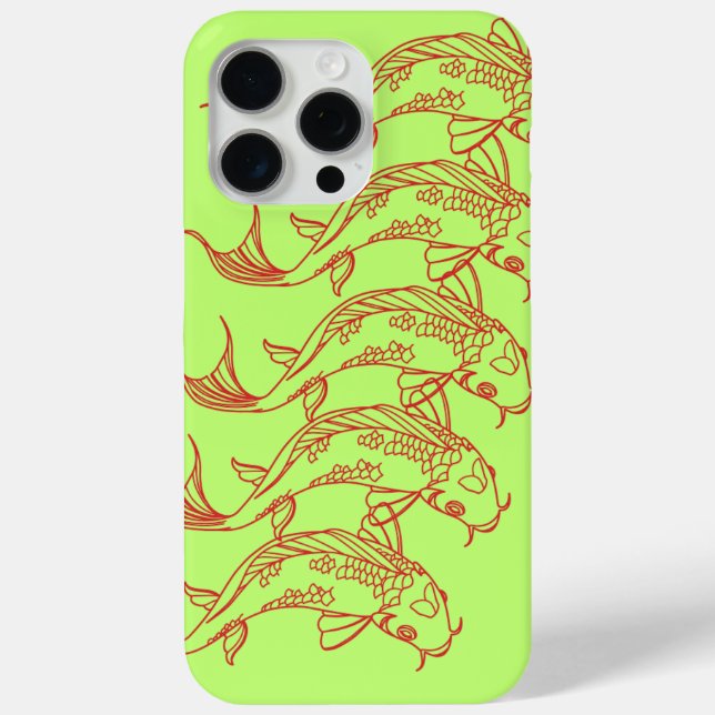 iPhone/iPad-Hülle Fisch Asien  Case-Mate iPhone Hülle (Rückseite)