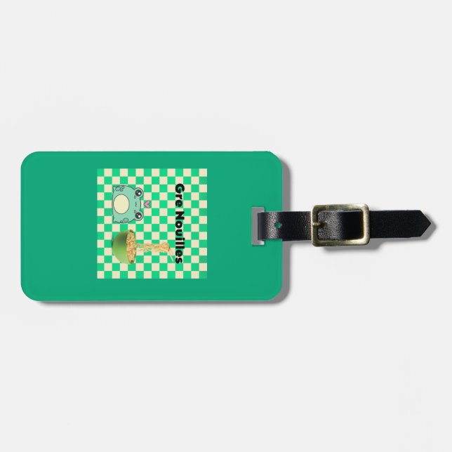 iPhone/iPad-Hülle Gepäckanhänger (Vorderseite horizontal)