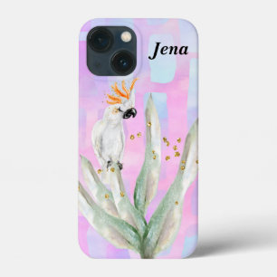 iPhone / iPad-Hülle mit Kakadu auf Pflanze Case-Mate iPhone Hülle