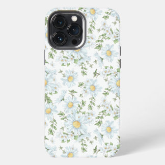 iPhone-/iPad-Hülle mit weißen Gänseblümchen iPhone 13 Pro Max Hülle