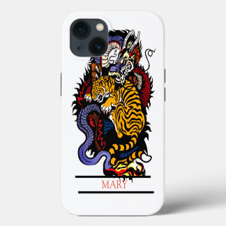 iPhone / iPad-Hülle TIGER UND DRACHE INDIVIDUELLER 13 Hülle