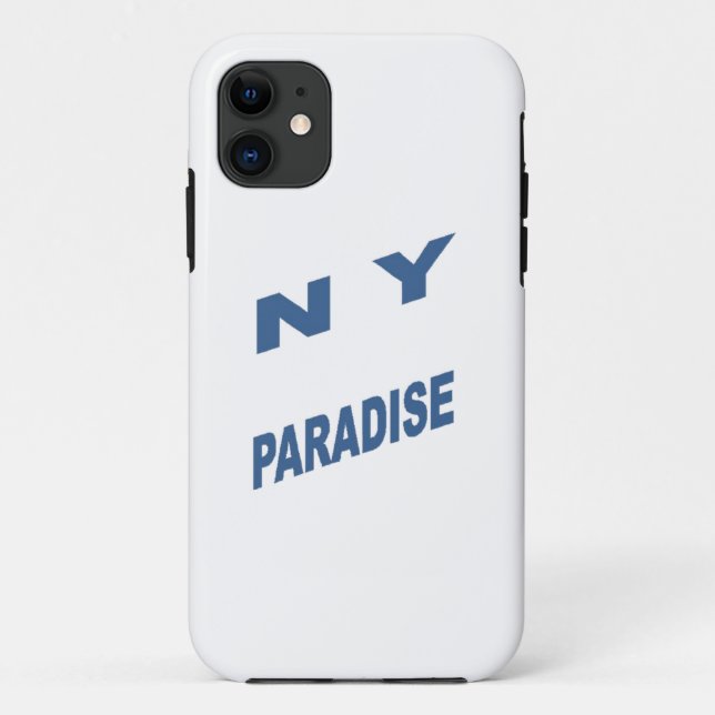 iPhone/iPad NEW YORK PARADISE Case-Mate iPhone Hülle (Rückseite)