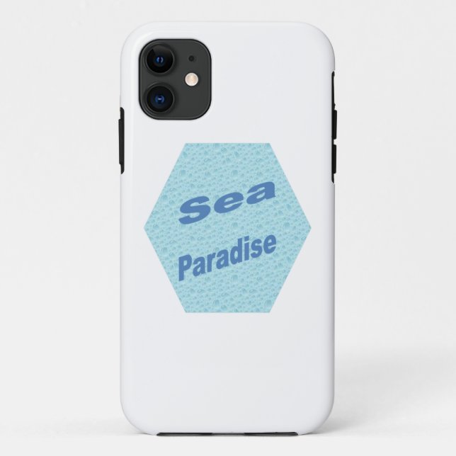 iPhone/iPad SEA PARADISE Case-Mate iPhone Hülle (Rückseite)