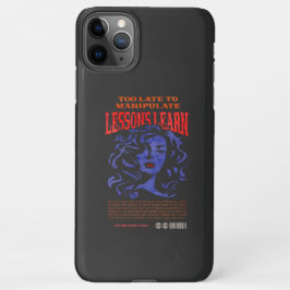 IPHONE MANIPULATE LESSONS LEARN PHONE CASE  11Pro MAX HÜLLE
