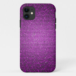 iPhone mit lila Glitzer 5-poliger Barely There™-Fa 11 Hülle