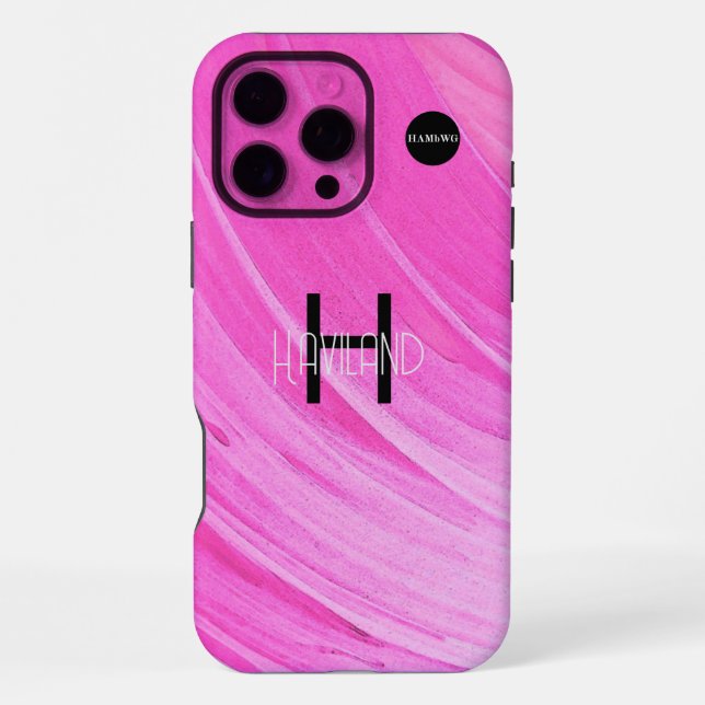 iPhone oder Samsung-Handyhülle mit Swirl-Design Hülle (Rückseite)