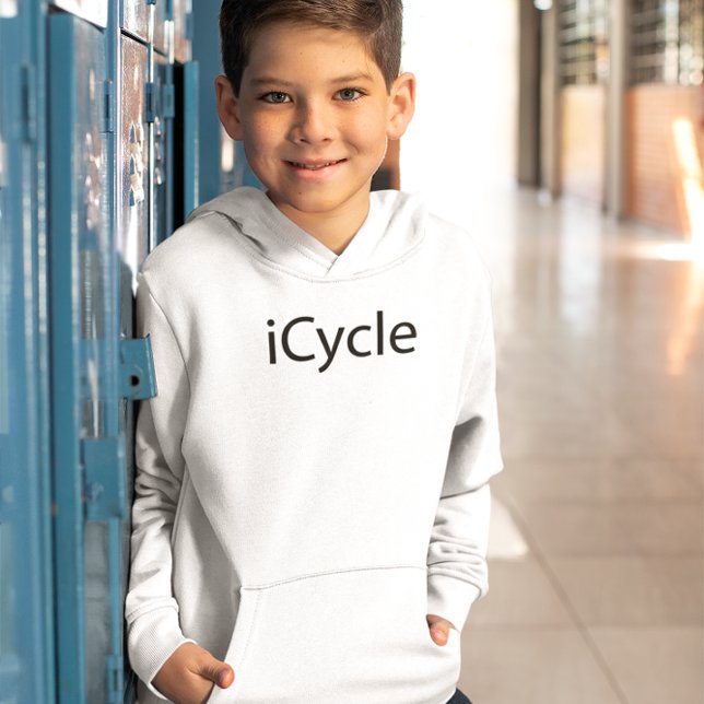 Iphone Parody Cool Funny Cycling Icycle Hoodie (Von Creator hochgeladen)