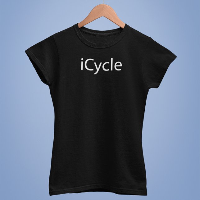 Iphone Parody Cool Funny Cycling Icycle T-Shirt (Von Creator hochgeladen)