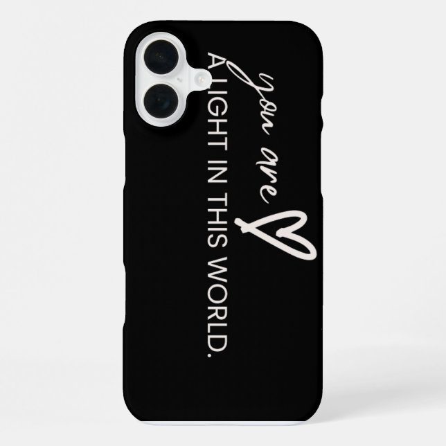 iPhone Positive Vibes Case Hülle (Rückseite)