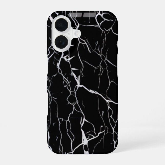 iPhone Tech-Ästhetik-Vinyl-Aufkleber 16 Hülle (Rückseite)