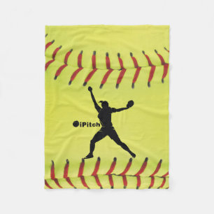 iPitch Fastpitch Softball Fleecedecke