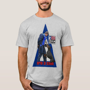 IPO 3 der grundlegende T - Shirt der Verein-Männe