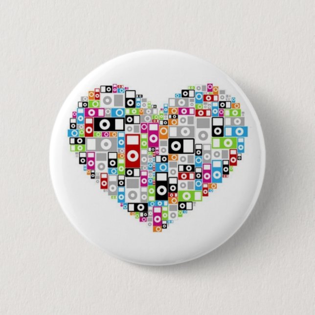 iPod-Herz Button (Vorderseite)
