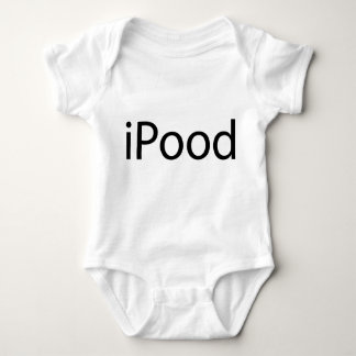 iPood/Apple-Logo Baby Strampler