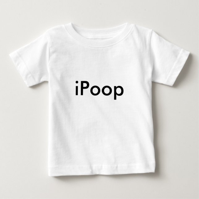 iPoop Baby T-shirt (Vorderseite)