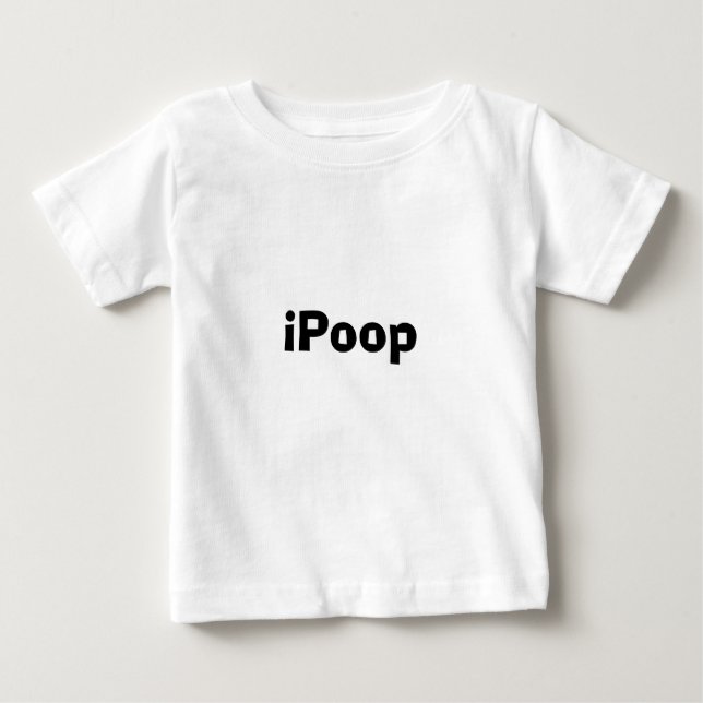 iPoop Baby T-shirt (Vorderseite)