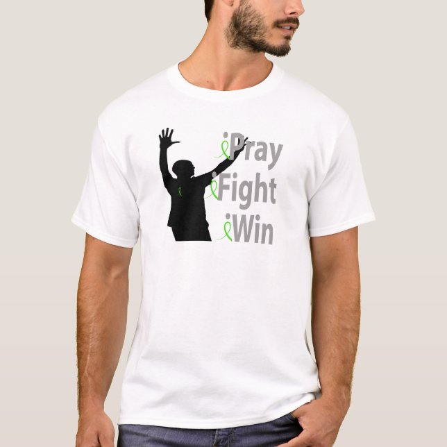 iPray. iFight. iWin. Mann T-Shirt (Vorderseite)