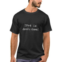 IPv4 ist tot:Rindfleisch-Shirt