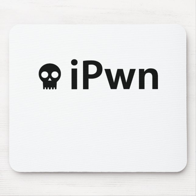 ipwnblk mousepad (Vorne)