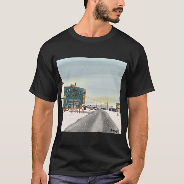 Iqaluit Street View T-Shirt (Vorderseite)
