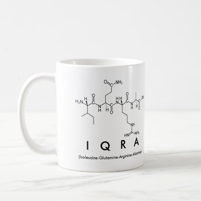 Iqra Peptidname Tasse (Links)