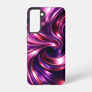 iquid Chrome Purpleberry Swirl  Samsung Galaxy Hülle