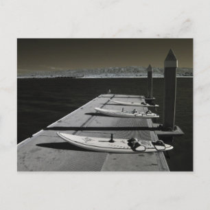 IR für Windsurfen Postkarte