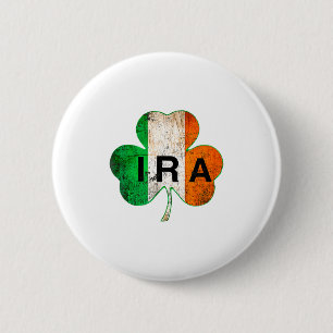 Ira Irischer Glücks Shamrock St Patricks Tag Irlan Button