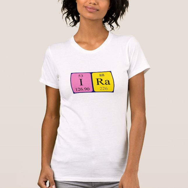 Ira Periodenname Shirt (Vorderseite)