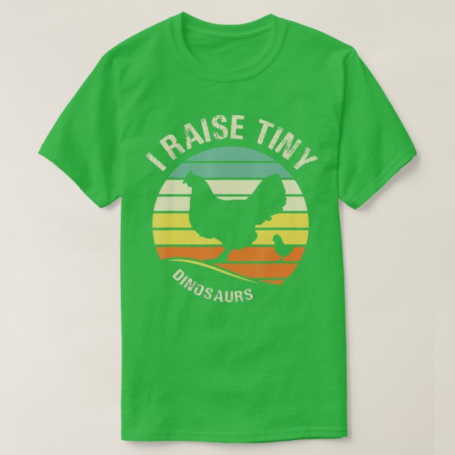 Iraise winzige Dinosaurier-lustiges Geschenk für F T-Shirt (Design vorne)