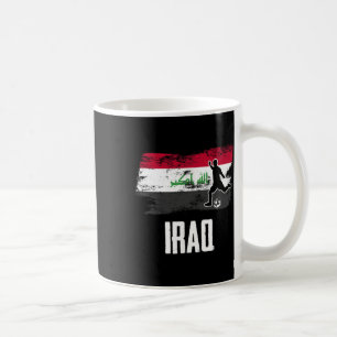 Irak Fahne Trikot Irakische Fußballmannschaft Irak Kaffeetasse