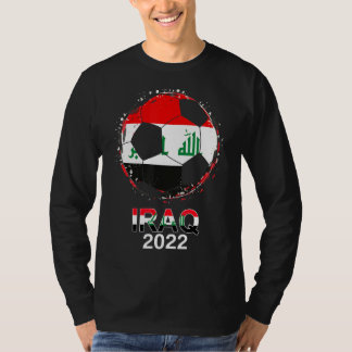 Irak Flag 2022 Unterstützer des irakischen Fußball T-Shirt