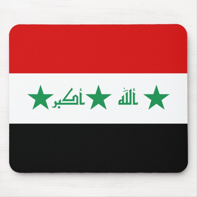 Irak Flag Mousepad (Vorne)