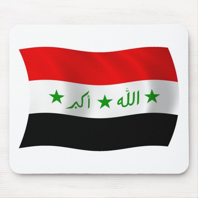 Irak Flag Mousepad (Vorne)