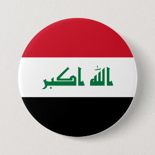 Irak-Flagge Button