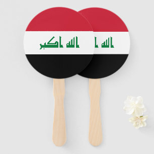 Irak-Flagge Fächer