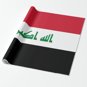 Irak-Flagge Geschenkpapier