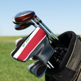 Irak-Flagge Golf Headcover