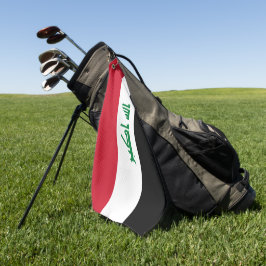 Irak-Flagge Golfhandtuch