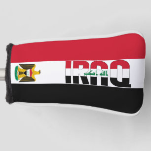 Irak-Flagge Gorgetic Patriotic Golf Headcover