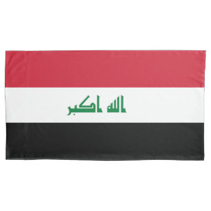 Irak-Flagge Kissenbezug