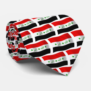 Irak Flagge Krawatte