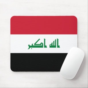 Irak-Flagge Mousepad